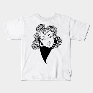 Crescent Moon Kids T-Shirt